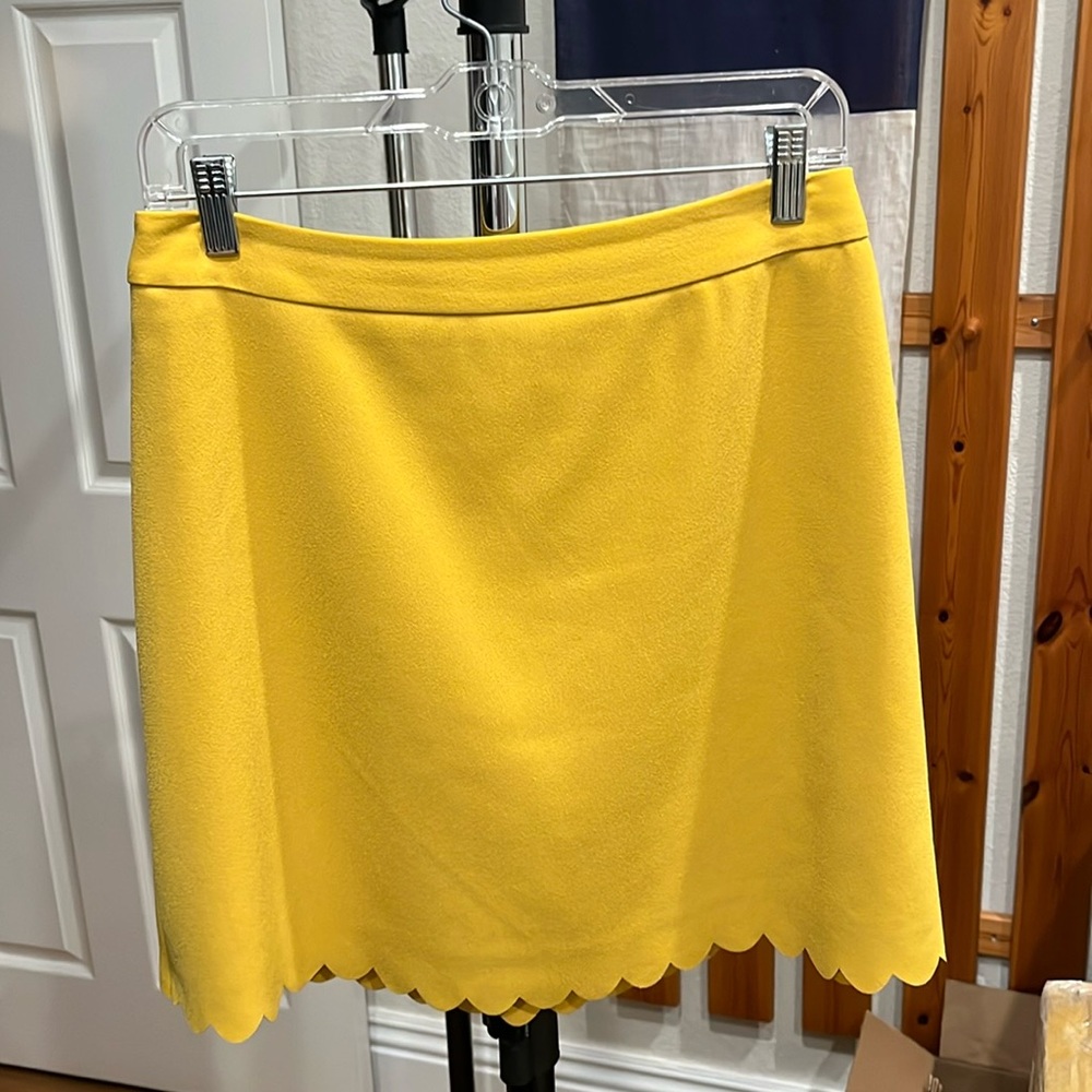 Scallop trim skirt - like new!